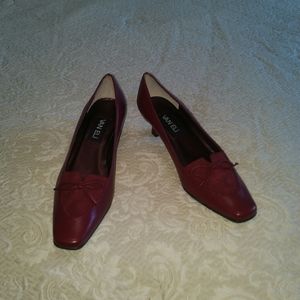 NEW VanEli Rexy DkWine Nappa/SD 7 1/2 Medium
